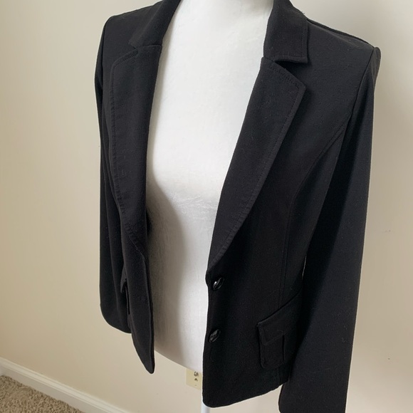 Charlotte Russe Black Sweater Blazer - Picture 2 of 8